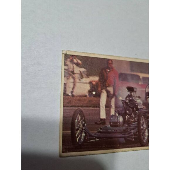 Vintage 1965 Hot Rod Magazine #26 Fiery Chevy Jess Van Deventer Trading Card - Picture 2 of 4